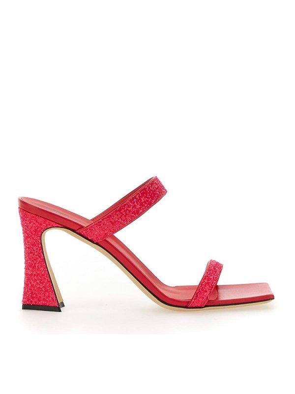 GIUSEPPE ZANOTTI: mules shoes - Mules With Glitter