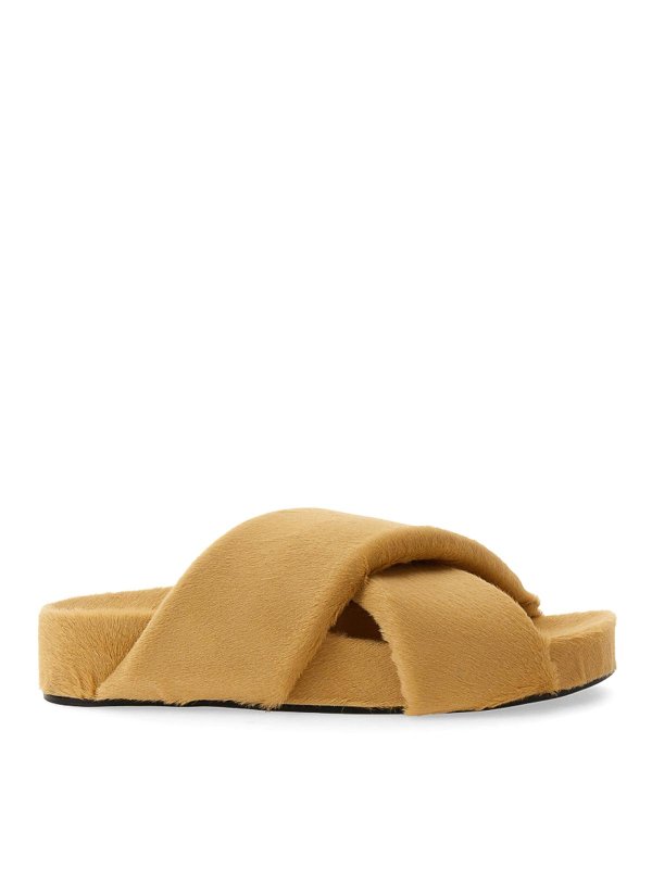 JIL SANDER: Sandalen - Sandalen - Beige