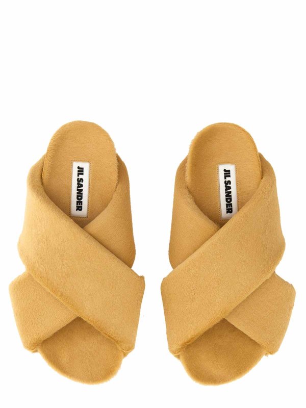 JIL SANDER: Sandalen online - Sandalen - Beige