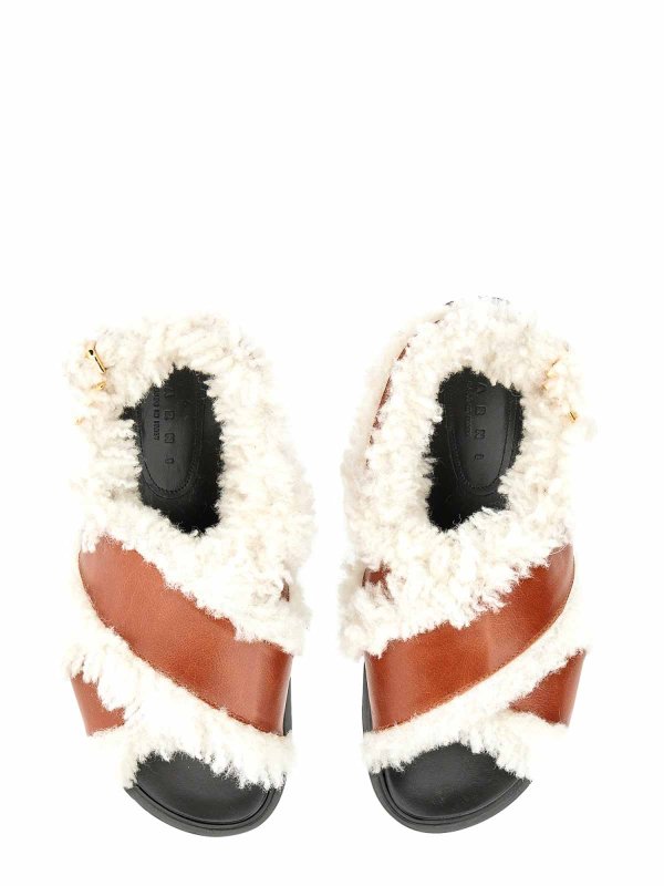Marni: Sandalen online - Sandalen - Hellbraun