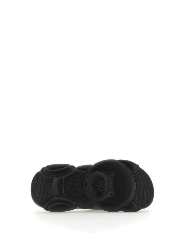 Rubber Teddy Sole Mules shop online: MOSCHINO