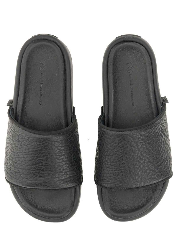 Y-3: Sandalias online - Sandalias - Negro