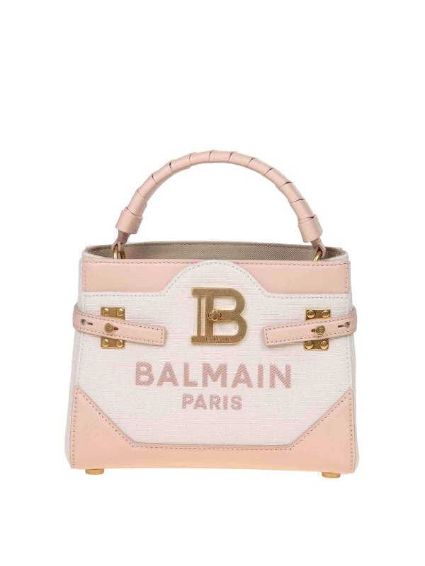 Balmain: clutches - leather bag