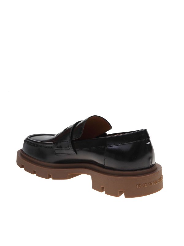 The Best Shops Maison Margiela: ロファー＆スリッパ - ローファー - 黒