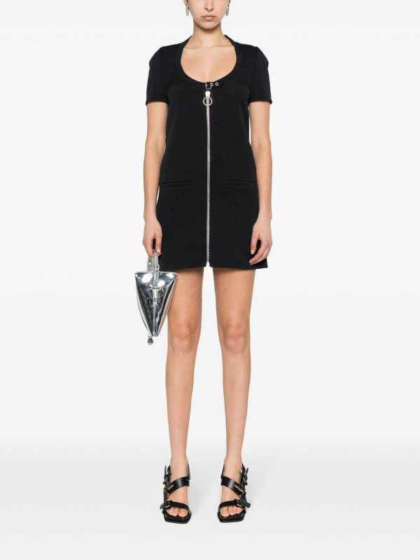 Courreges: short dresses online - Holistic buckle-detail mini dress