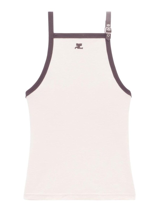 Courreges: Tops und Tank Tops - Top - Schwarz