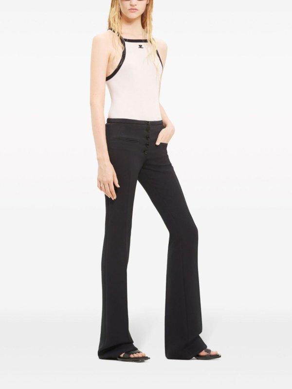 Top - Schwarz shop online: Courreges