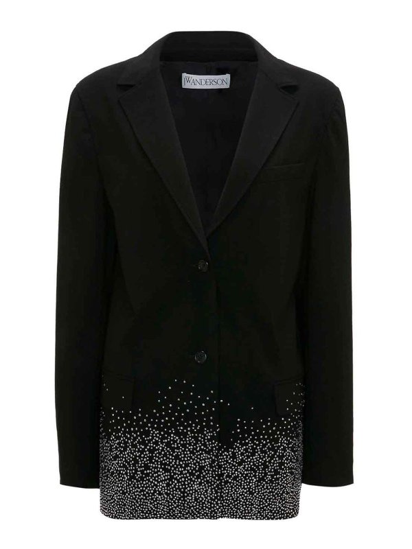 J.W. ANDERSON: Vestes de costume - Blazer - Noir