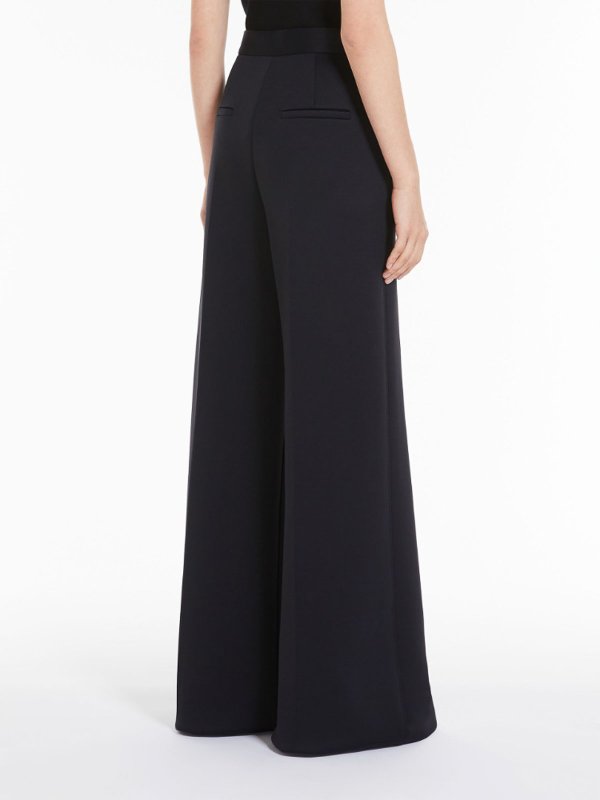 Zinnia scuba jersey flare trousers shop online: Max Mara