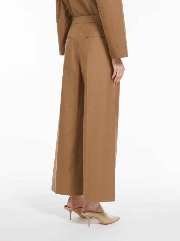 The Best Shops Max Mara: casual trousers - Ottavo waterproof twill trousers