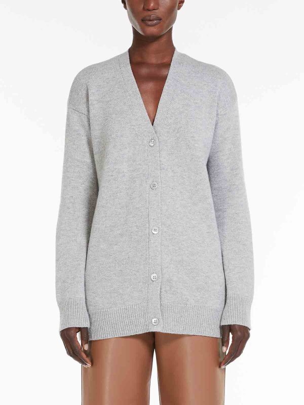 The Best Shops Max Mara: cardigans - Jane wool and cashmere cardigan
