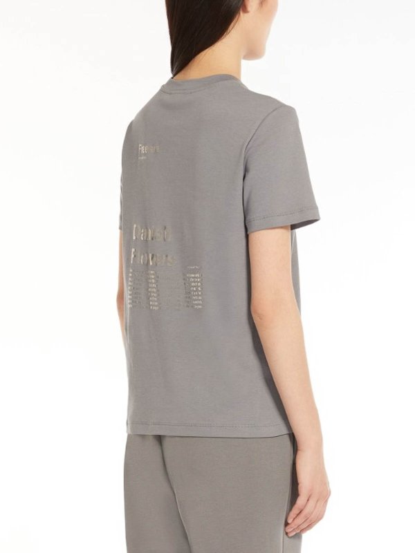 Jersey t-shirt with print shop online: Max Mara