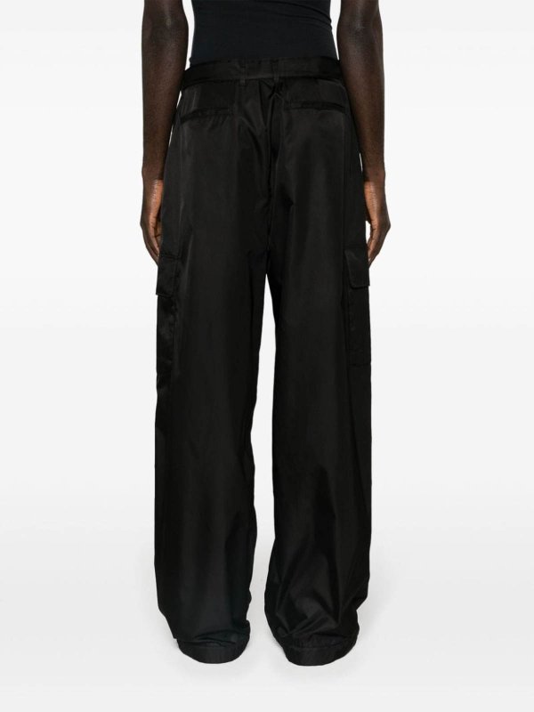 The Best Shops OFF-WHITE: casual trousers - Wide-leg cargo trousers