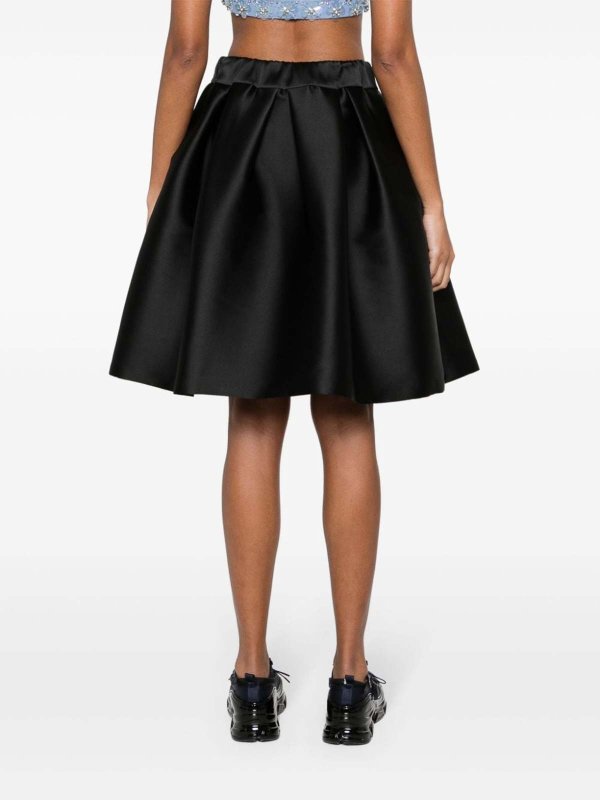 The Best Shops P.A.R.O.S.H.: Jupes midi et au genou - Jupe Midi - Noir