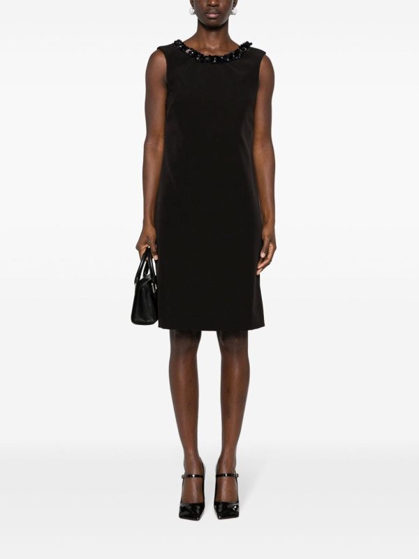 P.A.R.O.S.H.: knee length dresses online - Sequin-embellished column dress