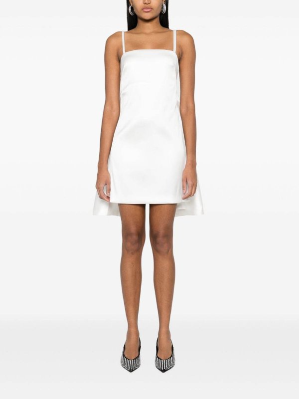 P.A.R.O.S.H.: Kurze Kleider online - Kurzes Kleid - Weiß