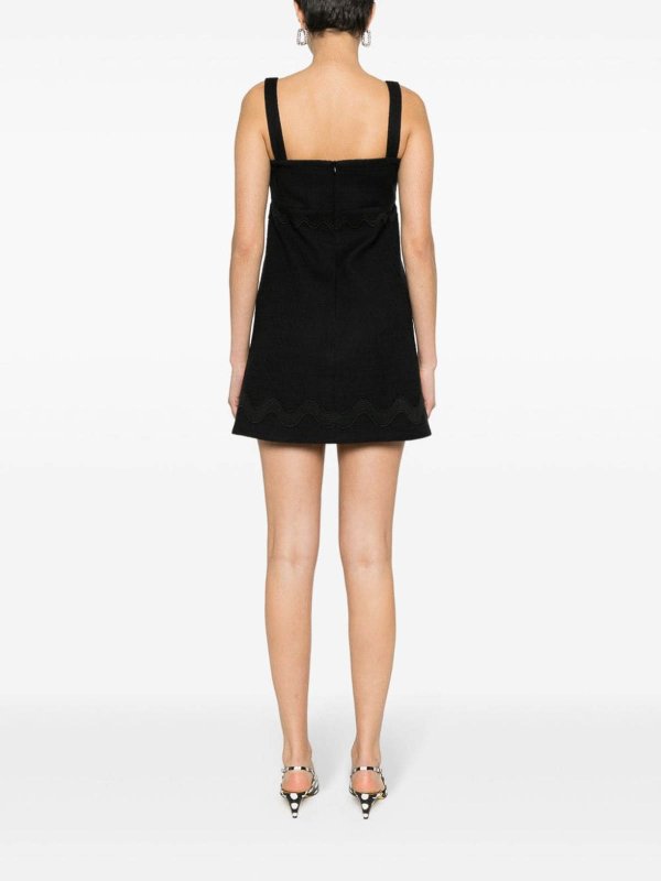 Knielanges Kleid - Schwarz shop online: PATOU