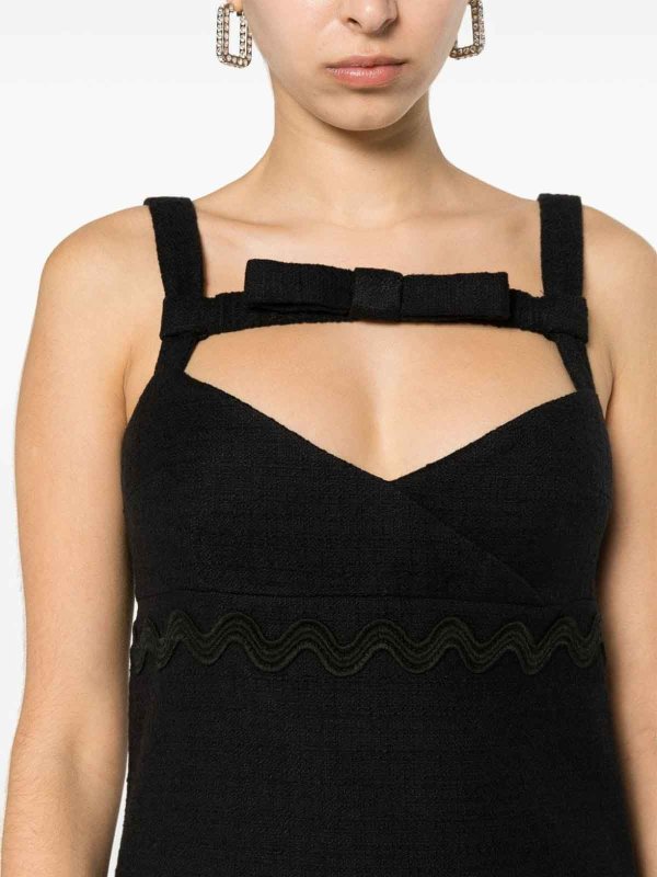 PATOU buy online Knielanges Kleid - Schwarz