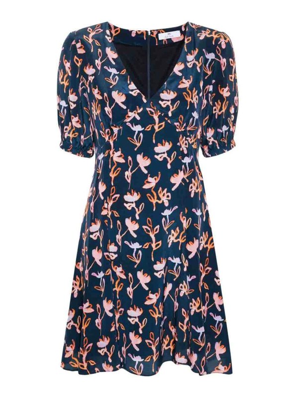 PAUL SMITH: abiti corti - Miniabito con stampa astratta