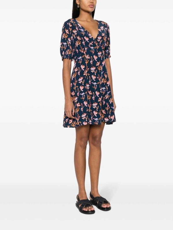 Miniabito con stampa astratta shop online: PAUL SMITH