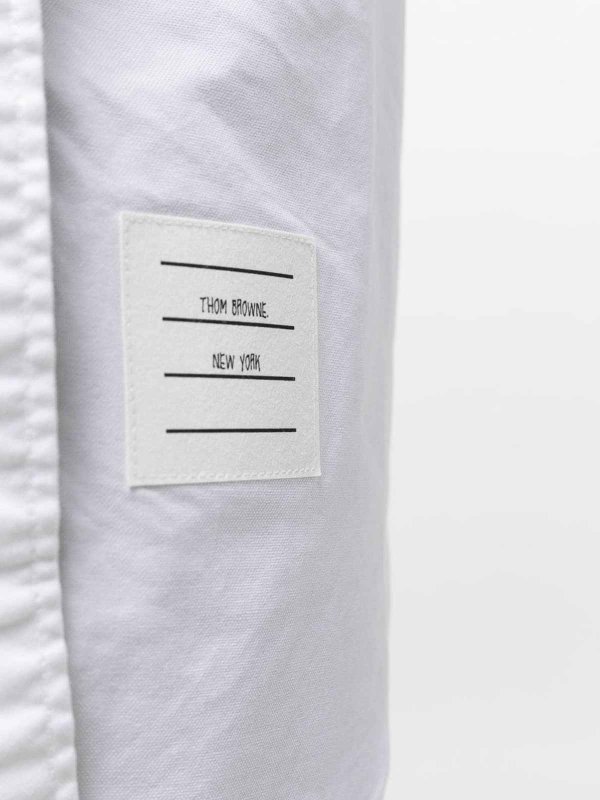 THOM BROWNE buy online Logo-patch cotton shirtdress