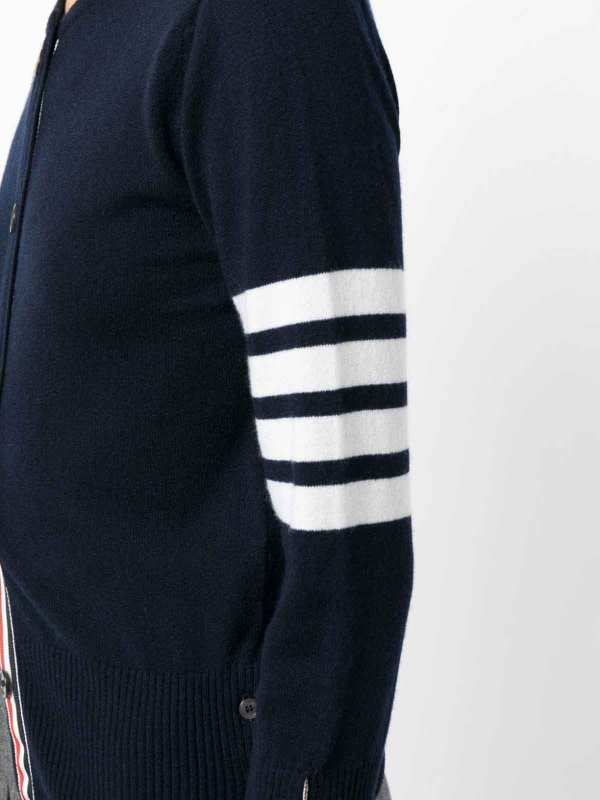 THOM BROWNE buy online 4-bar stripe cardigan