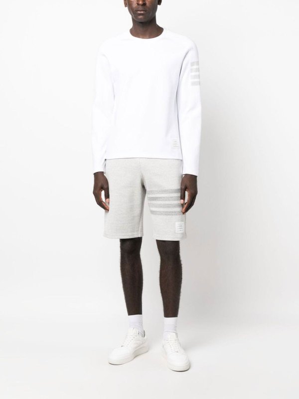 THOM BROWNE: T-shirts online - T-Shirt - Weiß