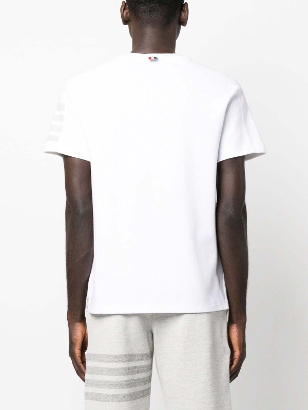 T-shirt a maniche corte 4 barre shop online: THOM BROWNE