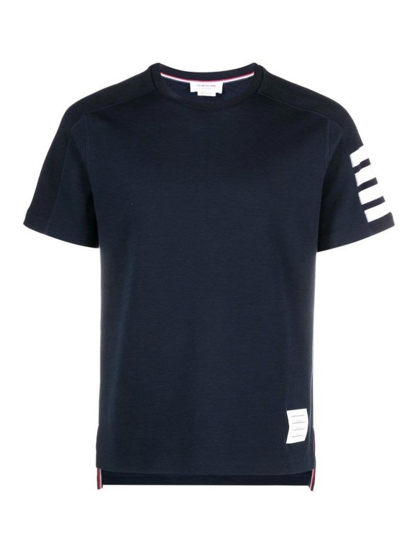 THOM BROWNE: T-shirts - T-Shirt - Dunkelblau