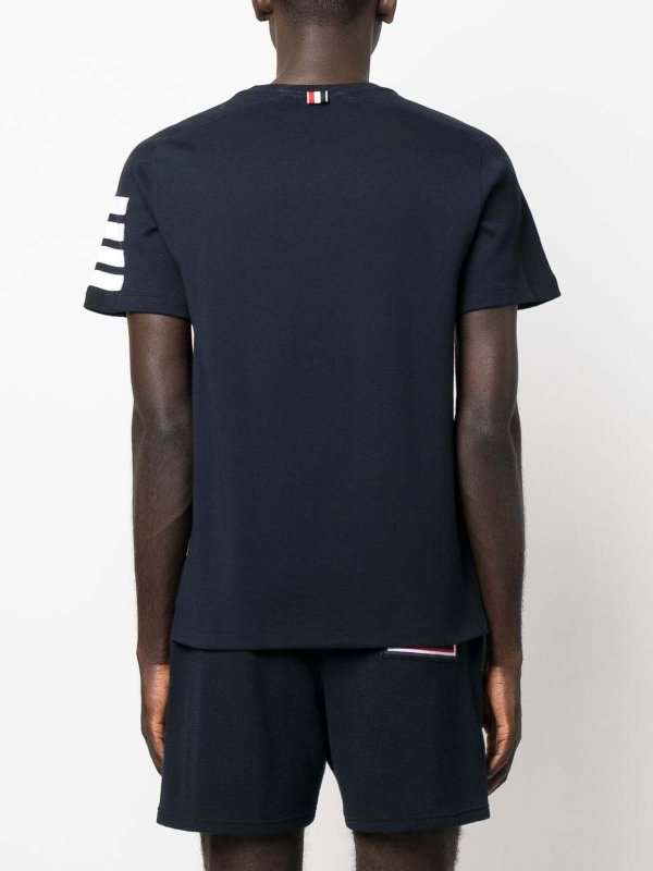 T-Shirt - Dunkelblau shop online: THOM BROWNE