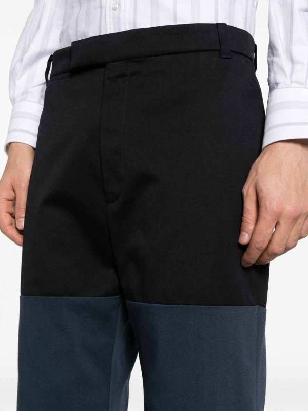 THOM BROWNE buy online Pantaloni combo a gamba dritta destrutturati