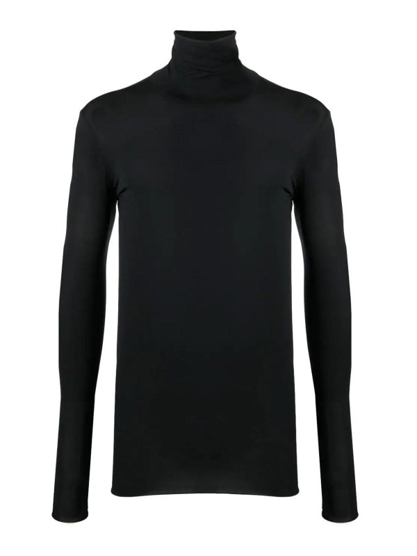 SAPIO: t-shirts - High-neck long-sleeve t-shirt