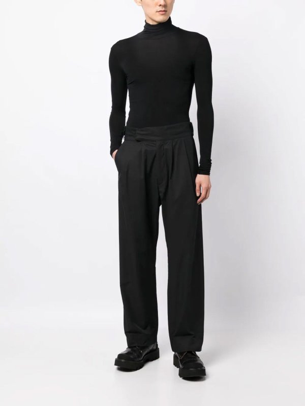 SAPIO: t-shirts online - High-neck long-sleeve t-shirt