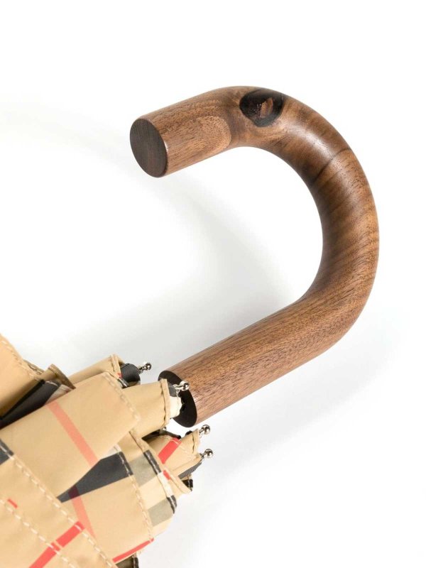 The Best Shops BURBERRY: umbrellas - Vintage check folded umbrella