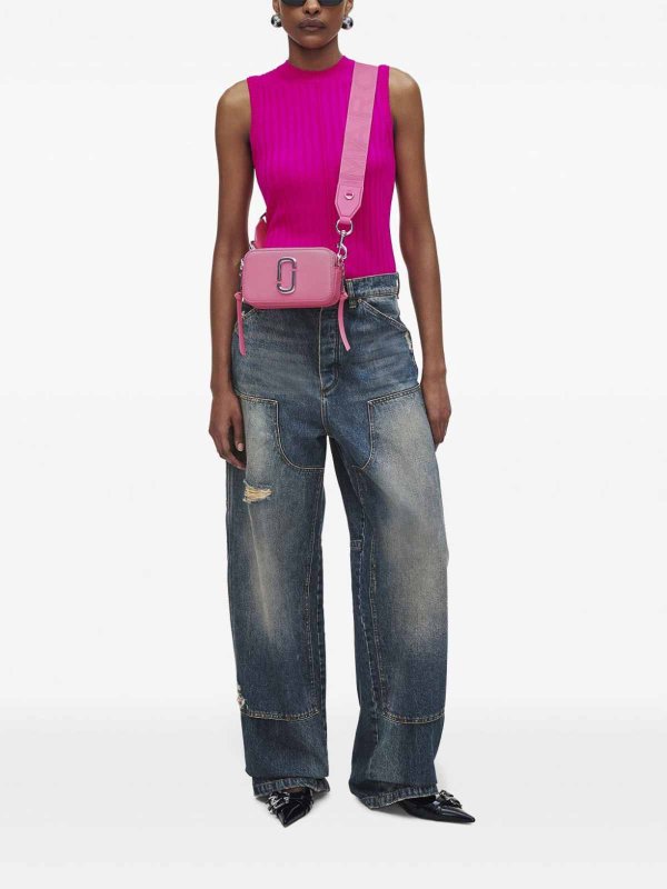 MARC JACOBS: cross body bags online - The solid snapshot crossbody bag