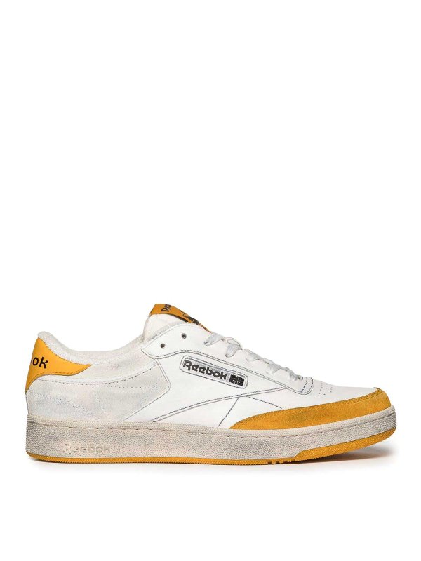 REEBOK: trainers - Club c vintage leather sneakers