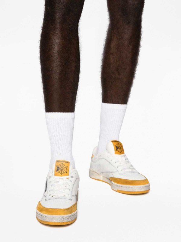 REEBOK: trainers online - Club c vintage leather sneakers