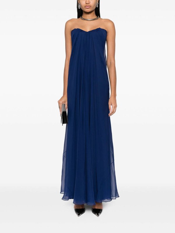 The Best Shops ALEXANDER MCQUEEN: Abendkleider - Abendkleid - Blau