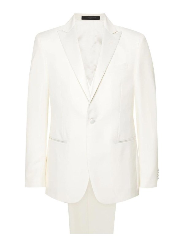 CORNELIANI: カジュアルスーツ - カジュアルスーツ - 白
