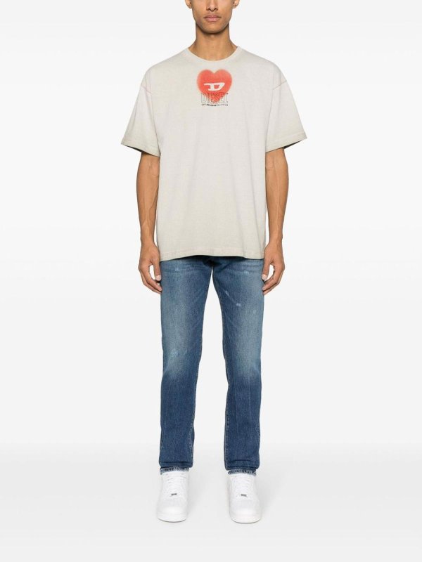 Vaqueros Rectos - Azul shop online: DIESEL