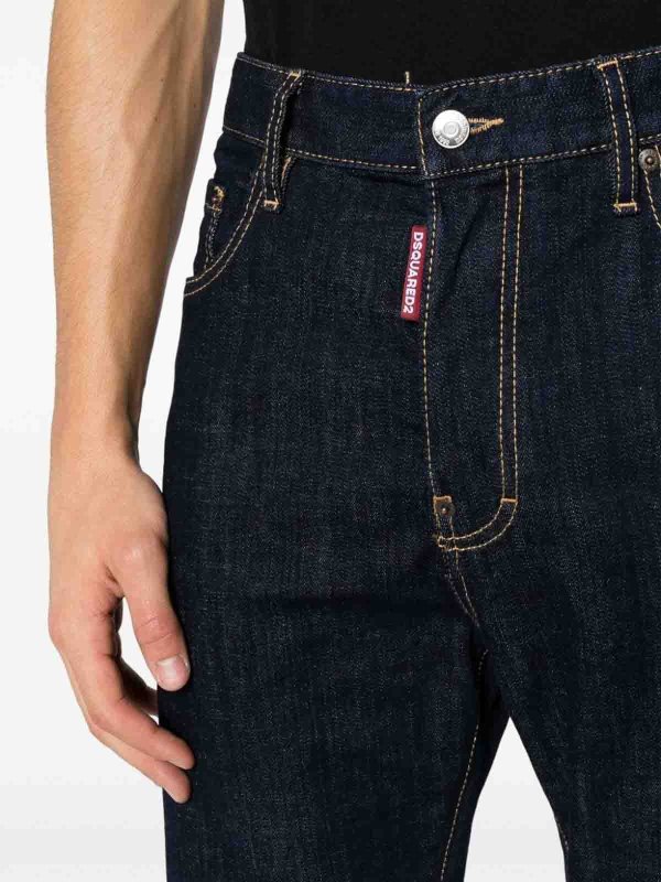 The Best Shops DSQUARED2: straight leg jeans - Slim Denim jeans