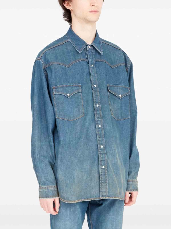 Maison Margiela buy online Camisa - Azul