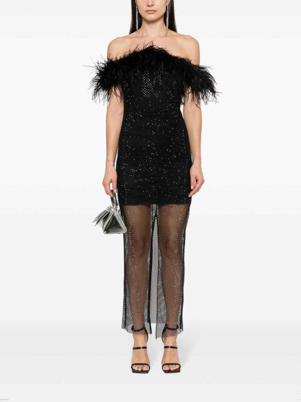 Robe Courte - Noir shop online: Self Portrait