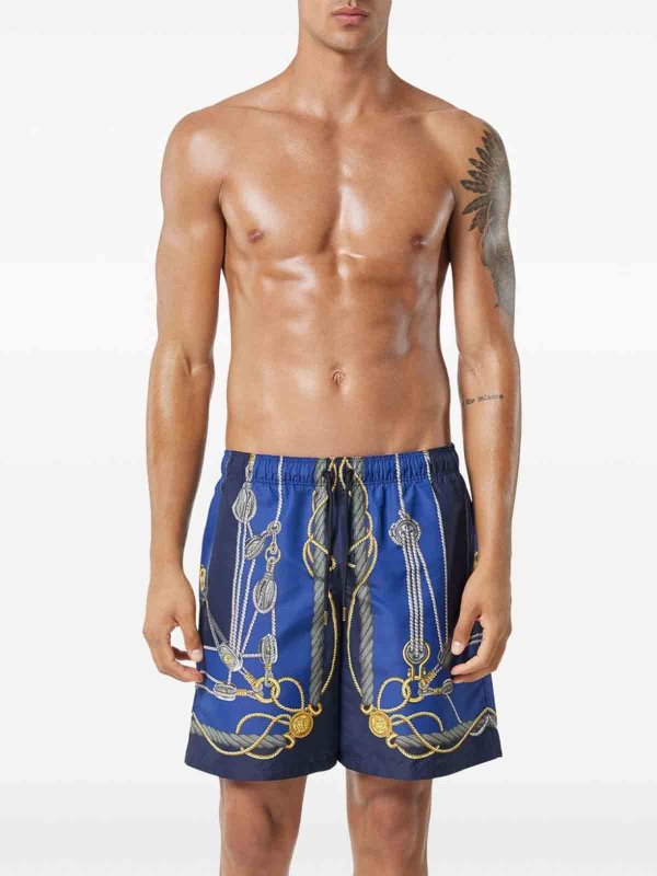 Graphic Print Swimsuit shop online: VERSACE