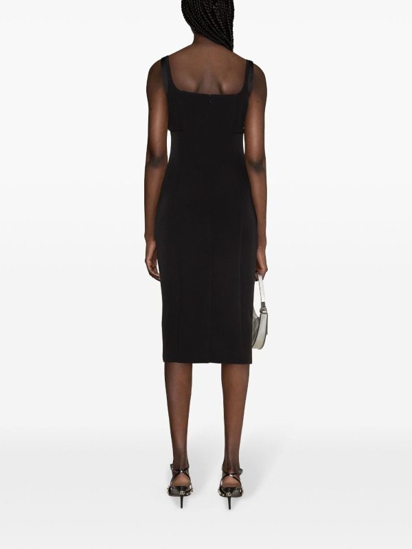 Versace Jeans Couture: Vestidos media pierna online - Vestido Midi - Negro