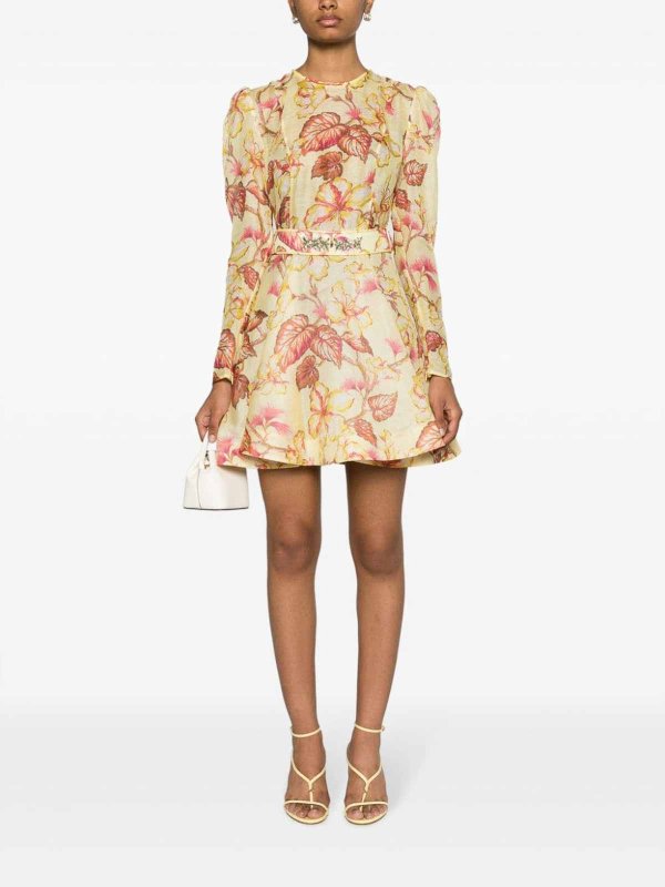 ZIMMERMANN: ニーレングスドレス online - 膝丈ドレス - マルチカラー