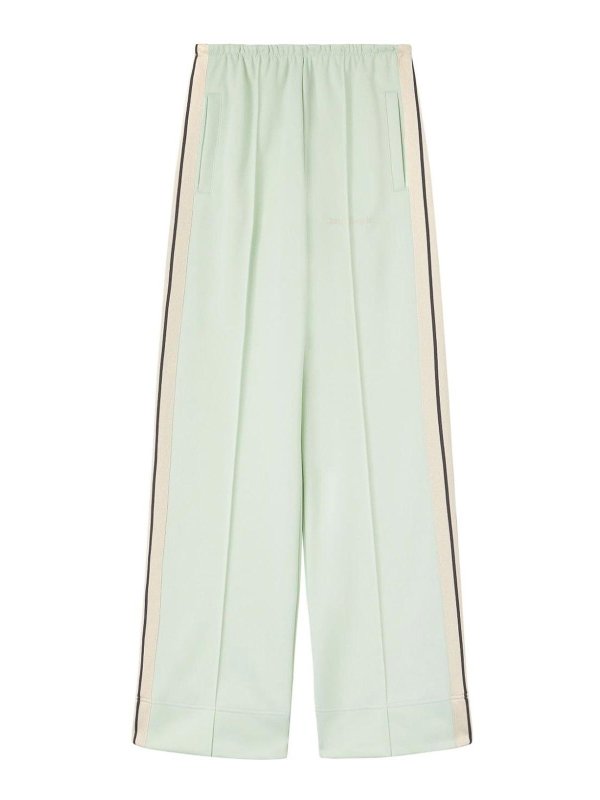 Palm Angels: casual trousers - Stripe Detail Trousers