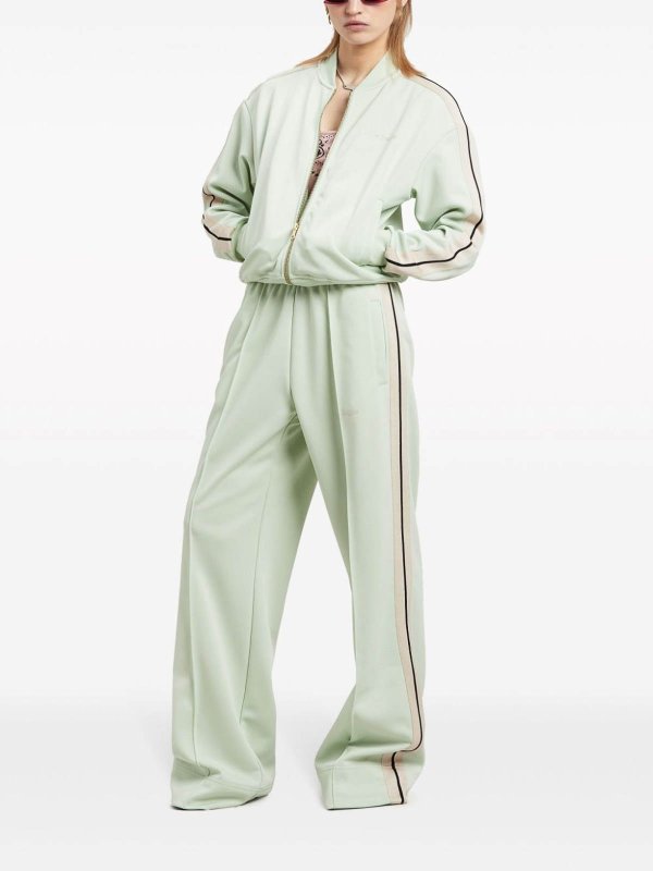 Palm Angels: casual trousers online - Stripe Detail Trousers