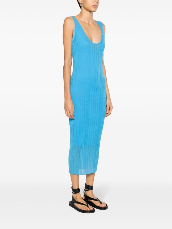 The Best Shops Pinko: knee length dresses - Ribbed Dress