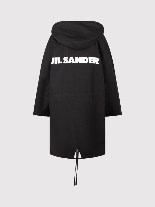 JIL SANDER: parkas online - Parka with print
